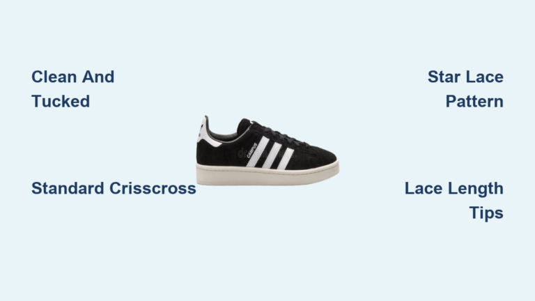 How to Lace Adidas Campus: Quick Steps