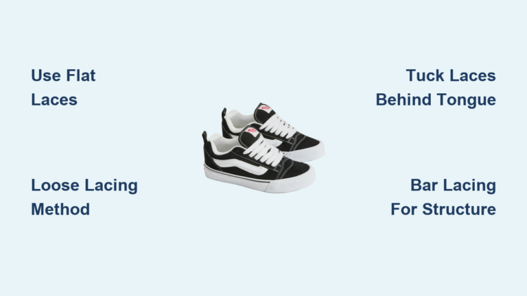 How to Lace Chunky Vans: Quick Steps
