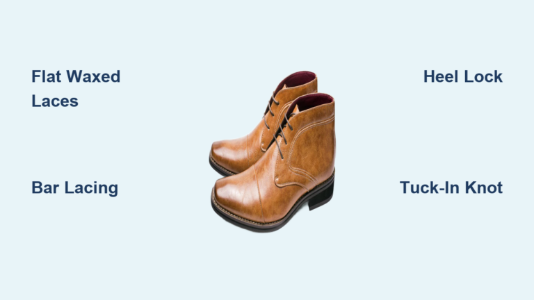 How to Lace Dress Boots