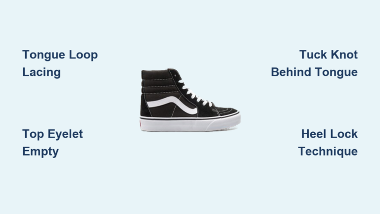 How to Lace High Top Vans