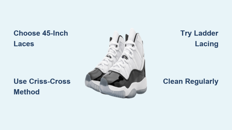 How to Lace Jordan 11