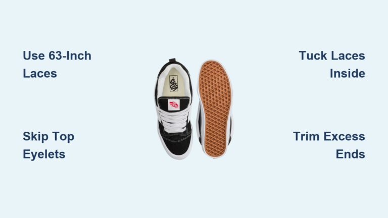 How to Lace Knu Skool Vans