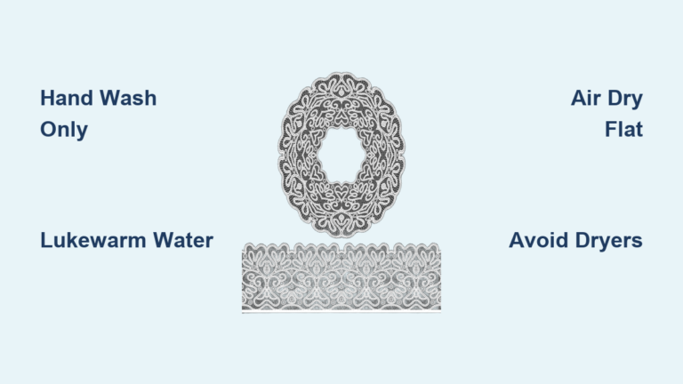 How to Wash Lace: Quick Steps