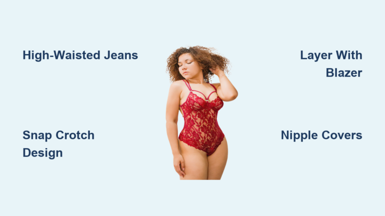 How to Wear a Lace Bodysuit
