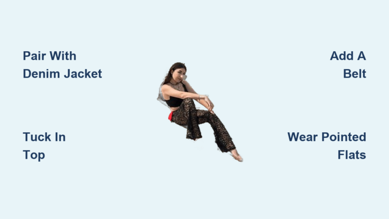 How to Style Lace Pants: Quick Guide