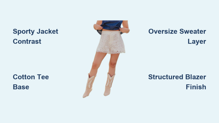 How to Style Lace Shorts