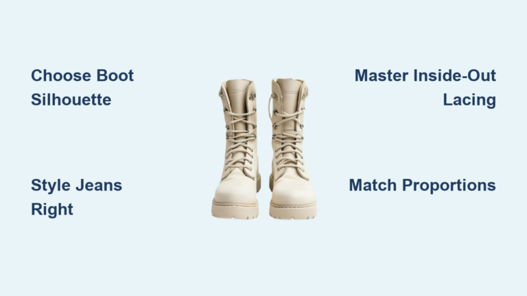 How to Wear Lace Up Boots