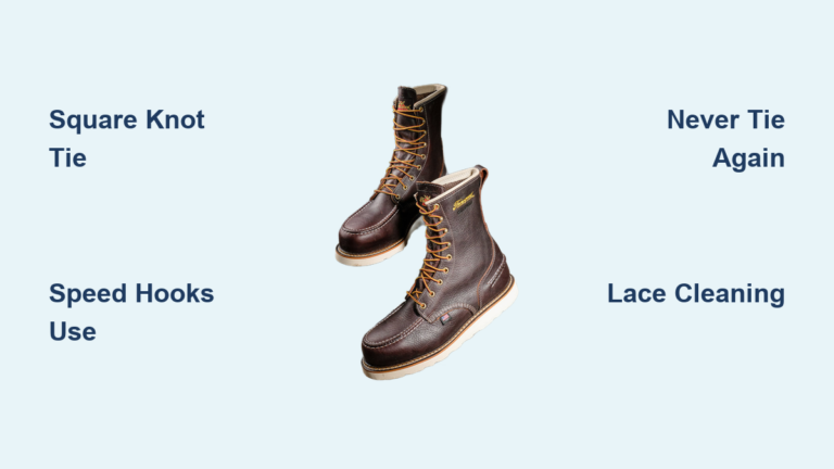 How to Lace Thorogood Boots