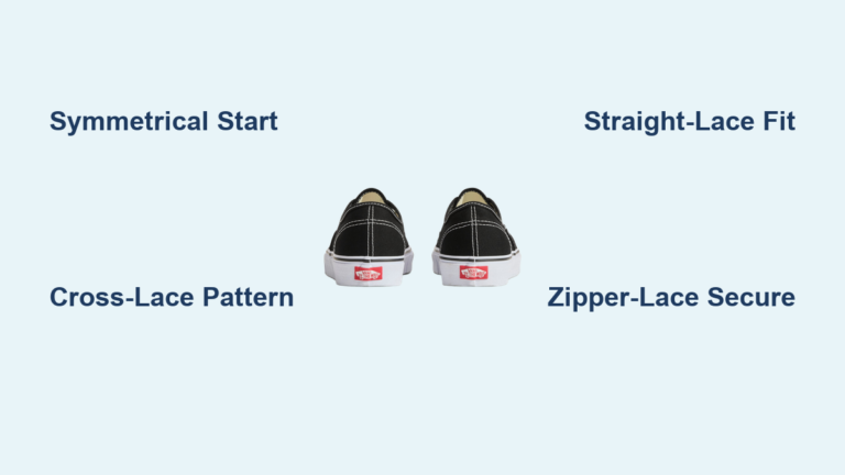 How to Lace Vans Authentic
